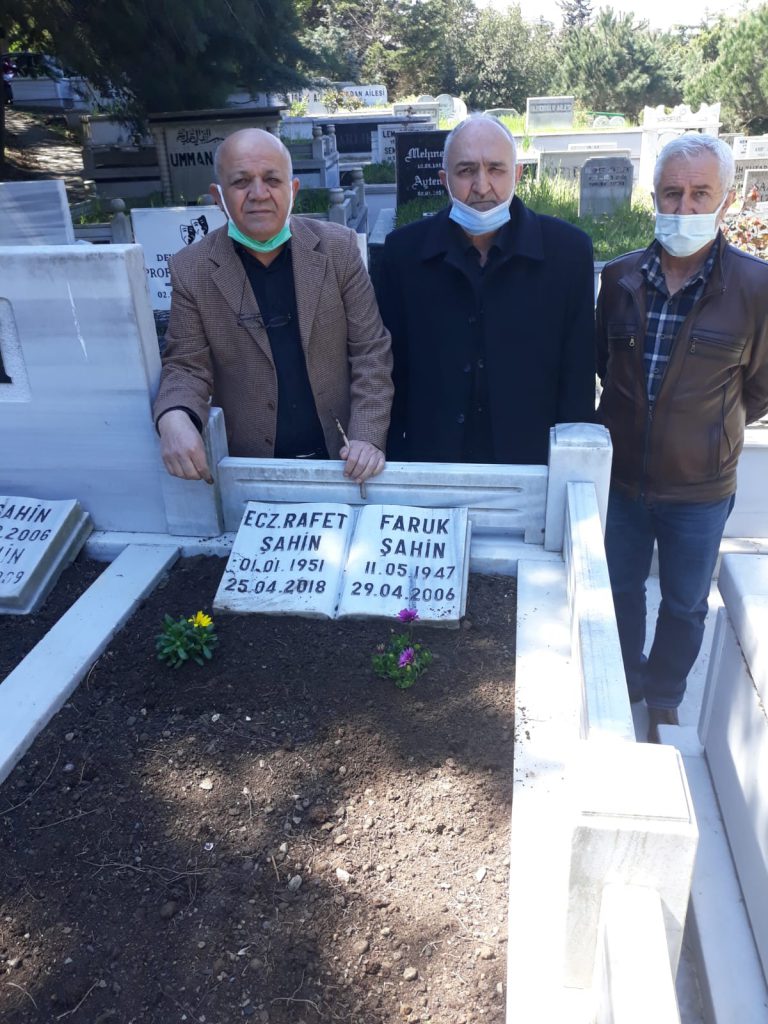 RAFET ŞAHİN MEZARI BAŞINDA ANILDI
