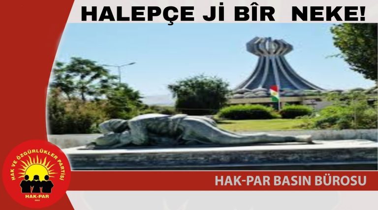 HALEPÇE Jİ BÎR  NEKE!